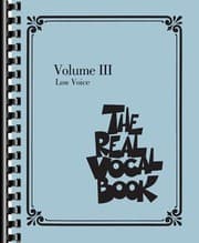 Tapa de The Real Vocal Book  Volume III