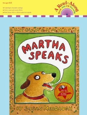 Tapa de Martha Speaks With CD Audio