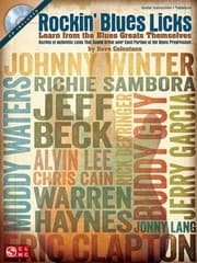 Tapa de Rockin Blues Licks Learn From The Blues Greats Themselves Dozens Of Authentic Licks That Sound Great Over Each Portion Of The Blues Progression