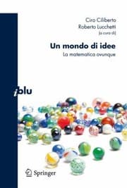 Tapa de Un Mondo Di Idee La Matematica Ovunque