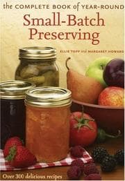 Tapa de The complete book of year-round small-batch preserving