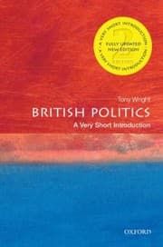 Tapa de British Politics A Very Short Introduction