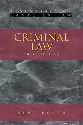Tapa de Criminal law