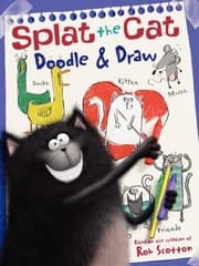 Tapa de Splat The Cat Doodle Draw A Coloring Activity Book