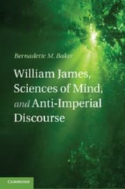 Tapa de William James Sciences Of Mind And Antiimperial Discourse