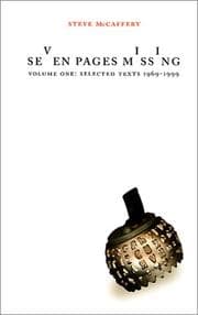 Tapa de Seven pages missing