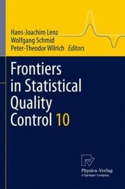 Tapa de Frontiers In Statistical Quality Control 10