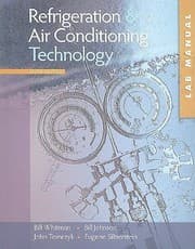 Tapa de Refrigeration and Air Conditioning Technology Study GuideLab Manual