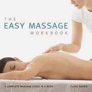 Tapa de The Easy Massage Workbook A Complete Massage Class In A Book