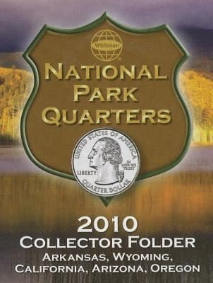 Tapa de National Park Quarters Collector Folder