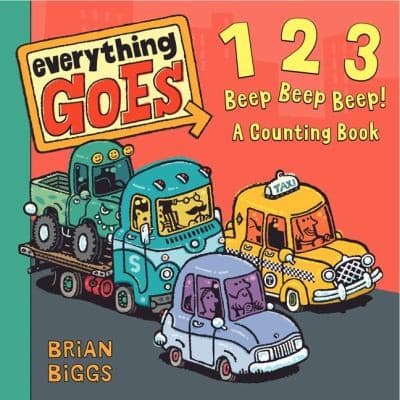 Tapa de 123 Beep Beep Beep A Counting Book