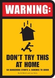 Tapa de Warning Dont Try This At Home