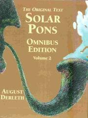 Tapa de The Original Text Solar Pons Omnibus Edition (Volume 2)
