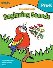 Tapa de Flash Kids Preschool Skills Beginning Sounds