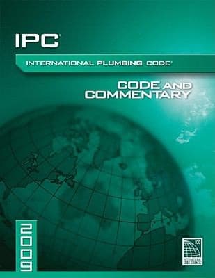 Tapa de International Plumbing Code Code And Commentary 2009