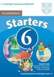Tapa de Cambridge Starters 6 Students Book
            
                Cambridge Young Learners English Tests