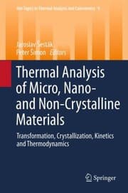 Tapa de Glassy And Amorphous Materials Processes Kinetics By Thermal Analysis
