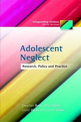 Tapa de Adolescent Neglect Research Policy And Practice
