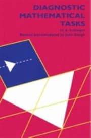 Tapa de Diagnostic Mathematical Tasks