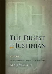 Tapa de The Digest Of Justinian