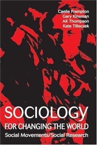 Tapa de Sociology for changing the world