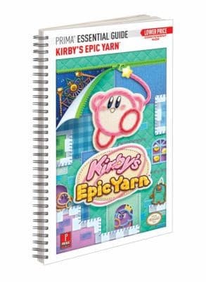 Tapa de Kirbys Epic Yarn Prima Essential Guide