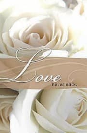 Tapa de WeddingLove Never Ends Bulletin