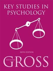 Tapa de Key Studies In Psychology