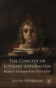 Tapa de The Concept Of Literary Application Readers Analogies From Text To Life