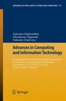 Tapa de Advances In Computing And Information Technology Proceedings Of The Second International Conference On Advances In Computing And Information Technology Acity July 1315 2012 Chennai India