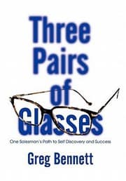 Tapa de Three Pairs Of Glasses One Salesmans Path To Self Discovery And Success