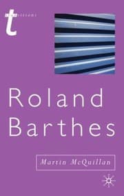 Tapa de Roland Barthes