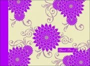 Tapa de Pink Flower Guest Book