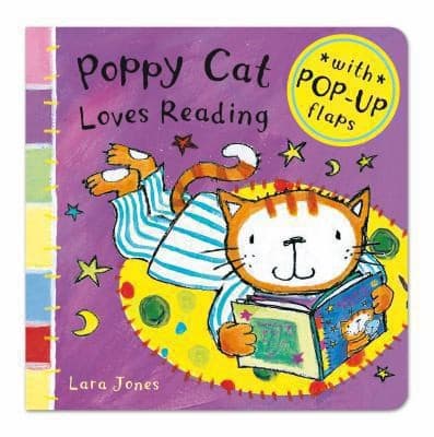 Tapa de Poppy Cat Loves Reading