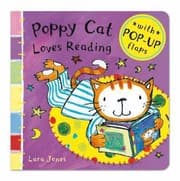 Tapa de Poppy Cat Loves Reading