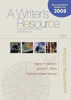 Tapa de A Writers Resource Spiral Update with Catalyst 20