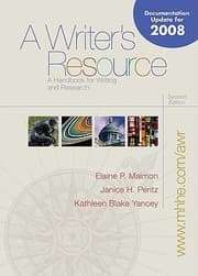 Tapa de A Writers Resource Spiral Update with Catalyst 20