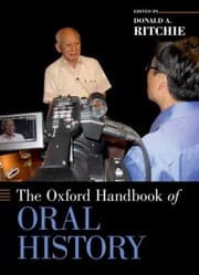 Tapa de The Oxford Handbook Of Oral History