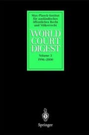 Tapa de World Court Digest