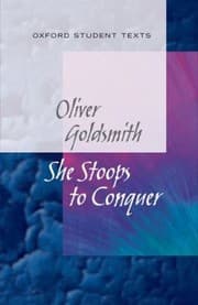 Tapa de Goldsmith She Stoops To Conquer Diane Maybank