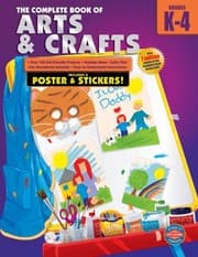 Tapa de The Complete Book Of Arts Crafts Grades K4