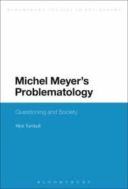 Tapa de Michel Meyers Problematology Questioning And Society