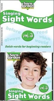 Tapa de Singing Sight Words