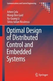 Tapa de Optimal Design Of Distributed Control And Embedded Systems Arben Ela Et Al