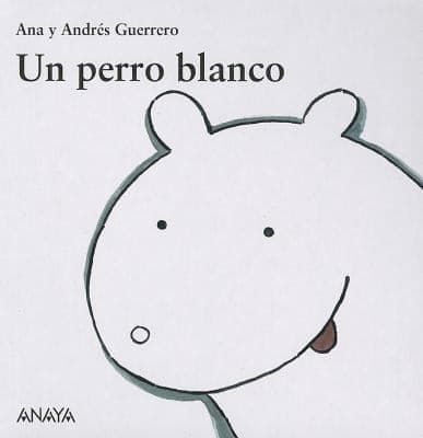 Tapa de Un Perro Blanco