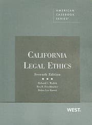 Tapa de California Legal Ethics
