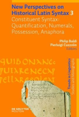 Tapa de New Perspectives On Historical Latin Syntax