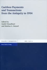 Tapa de Cashless Payments And Transactions From The Antiquity To 1914