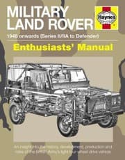 Tapa de Military Land Rover Enthusiasts Manual