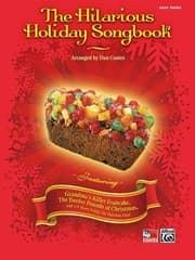 Tapa de The Hilarious Holiday Songbook Easy Piano
